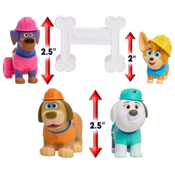 Disney Junior Pupstruction 5-Piece Figure Set NEW - Picture 3 of 4